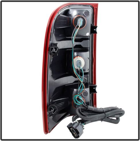 ACANII - For Red Smoked 2007-2013 Chevy Silverado GMC Sierra Tail Lights Lamps Set Left+Right in Saudi Arabia