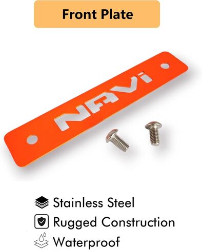 Motorcycle Front Plate for Honda Navi (Black) in Saudi Arabia