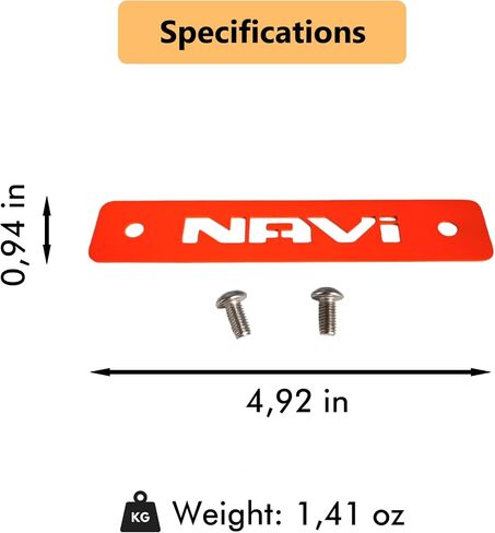 Motorcycle Front Plate for Honda Navi (Black) in Saudi Arabia