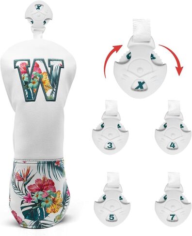 Golf Club Cover - 4 Models Selection - Golf Driver Headcover, 3 Wood Cover Fairway Wood Head Cover, Hybrid Headcover Golf Gifts for Men/Women Gofler (for Driver (1pc)) in Kuwait