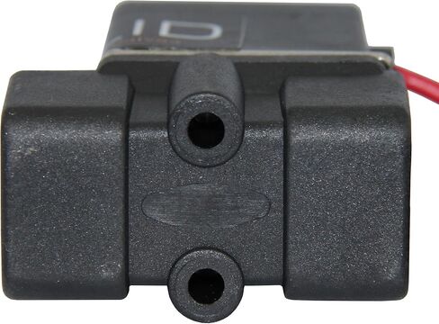 -جديد- صمام الملف اللولبي 1/4 بوصة مغلق عادة (NC) 12VDC نايلون (بوليمر جديد محسن مقاوم للتشقق) غطاء أزرق من شركة U.S. Solid in Kuwait