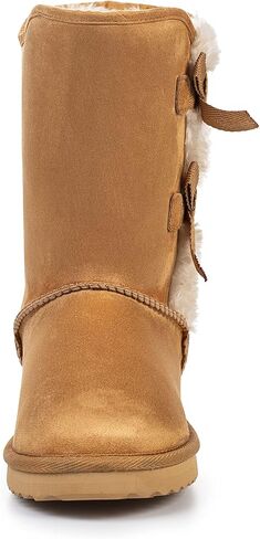 Krabor Womens Snow Boots Boots Mid-Calf Winter Shoes مع أقواس جانبية in Kuwait
