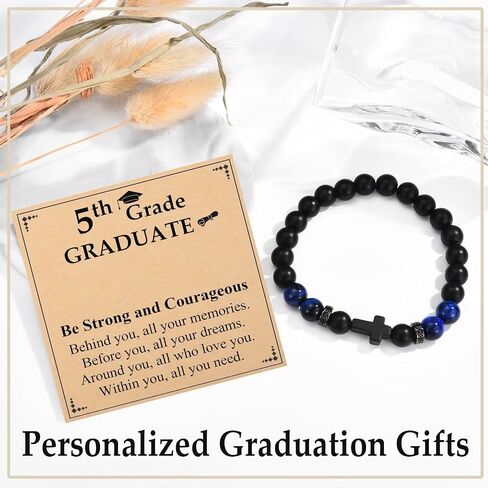 Graduation Gifts For Boys 5th 8th High School College Gift For Teen Boys Graduation Bracelet For Him in Saudi Arabia