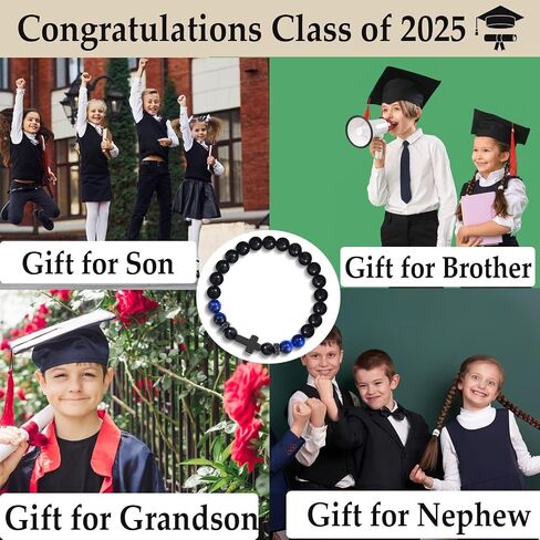 Graduation Gifts For Boys 5th 8th High School College Gift For Teen Boys Graduation Bracelet For Him in Saudi Arabia