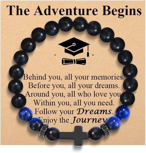 Graduation Gifts For Boys 5th 8th High School College Gift For Teen Boys Graduation Bracelet For Him in Saudi Arabia