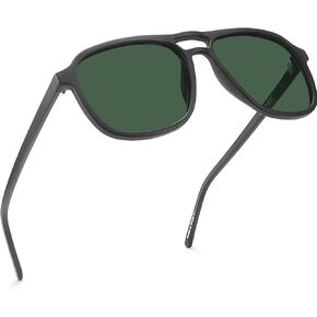 XXL Size Extra Large 160MM Polarized Double Bridge Retro Aviator Sunglasses Big Wide Heads Men UV400 Protection