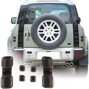 yiwang abs abs black car extrent cover excloy cover cover accessories for land rover defender 90 110 130 2020-2025