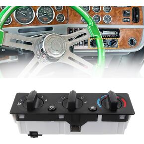 Dasbecan Q21-6119 AC Heater Climate Control Module Temperature Control Panel Compatible with Peterbilt Trucks 337 348 389 Replaces# Q216119