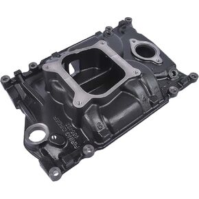 New 4.3L Iron Intake Manifold 3855806 12550460 824330T1 Compatible With Mercruiser 824330T1 Volvo Penta 1997- Present 8-Bolt Lamerto Power