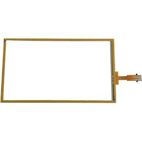 Touch Screen Digitizer Glass on Navigation Radio LCD 7 inch 8 Pin for Toyota Prius Radio Stereo JBL E7022 Replaced LQ070T5GA01 (W/O LCD)