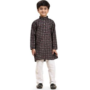 Boys cotton Kurta set for kids | Indian Ethnic wear | Traditional Dress | Pack of 1 (S-219)