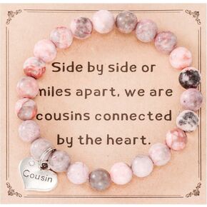 Gift for Cousin Female Bracelet My Cousins Friendship Birthday Stuff Women Best Cousin Bracelet