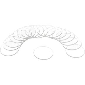 uxcell Watch Crystal Glass Lens, Flat Glasses Watch Face Crystals Len Replacement Parts for Watchmaker Repair