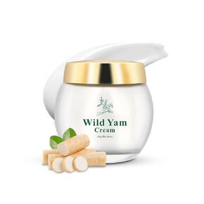 Wild Yam Cream for Hormone Balance, Organic Wild Yam Root Cream for All Skin Types, PMS & Menopause Relief, Hot Flashes & Night Sweats, Natural Formula