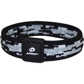 Phiten X30 Digital Camo Titanium Bracelet - SPORT BRACELET المتخلل مع تقنية X30 Aqua -titanium للشفاء البديل - Power Elastomer Core مع كرات التيتانيوم الصغيرة