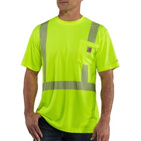Carhartt Men's Force High-Visibility Short-Sleeve Class 2 T-Shirt