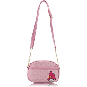 Disney Sanrio Bluey Purse Crossbody حقيبة يد للنساء | حقيبة يد كتف الفينيل المعدنية