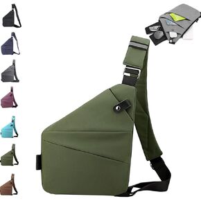 Anti Theft Travel Bag,Anti Theft Crossbody Bag, Sling Bag Travel Crossbody Bag for Women Men
