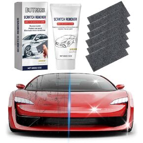 Nano Sparkle Cloth for Car Scratch Repair, 6 Pcs Professional Car Scratch Remover with Repair Paste for Car Scratch Repair and Polishing Functions