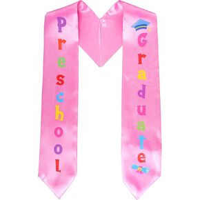Kindergarten Graduation Stole Kids 2025 Graduation Sash Printed Preschool Graduate for Unisex Preschool Graduate