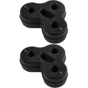 2x Exhaust-Rear Muffler Insulator 3 Holes Red Vehicle Replacement Accessories Compatible with Jaguar XF XJL XJ C2C32948 2W935A262EA