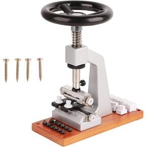 Watch Case Opener, Watch Press, Watch Back Removal Tool, Bench Watch Case Opener With Metal Base Watchmaker Repair Tool for Tudor