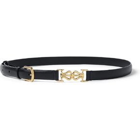 Lilysilk Womens Clasp Clasp Leather Beltny Leamny Belt for Vresses Pants & Jeans ، حزام قابل للتعديل وممتد مع مشبك معدني