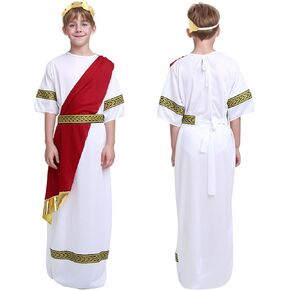 Greek Toga Costume for Boys Roman Boy Costume Greek Boy Costume Child Toga Costume for Halloween Party Cosplay
