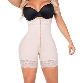LO NUESTRO Faja Shorts Tummy Control Butt Lift Bbl Shorts Colombian Faja Strapless Faja Short Faja Control de Abdomen