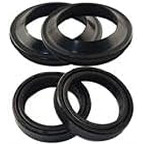 AHL Front Fork Shock Oil Seal and Dust Seal Set for Suzuki M50B Boulevard 2005-2006 / SV650 1999-2002 / VX800 1990-1993 / VZ800 Marauder 1997-2004 / M50 Boulevard 2005-2008