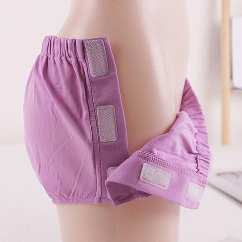 3 Pack Post Surgery Underwear, Adaptive Underwear, Tear Away Underwear, Incontinence Underpants, Reusable Stick-on Briefs in Saudi Arabia