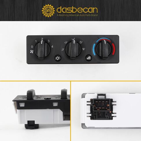 Dasbecan Q21-6119 AC Heater Climate Control Module Temperature Control Panel Compatible with Peterbilt Trucks 337 348 389 Replaces# Q216119 in Saudi Arabia