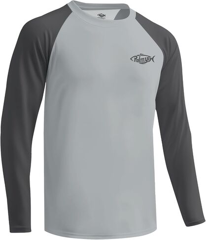 Palmyth Fishing Shirts for Men Long Sleeve Sun Protection UV UPF 50+ T-Shirts Performance Quick Dry in Saudi Arabia