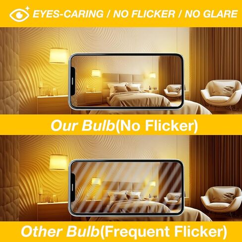 DAYBETTER 12 Pack A19 LED Light Bulbs, 60 Watt Equivalent LED Bulbs, Long Lifespan High Brightness 800LM Daylight White 5000K, E26 Standard Base Light Bulbs for Home Bedroom Office, Non-Dimmable in Kuwait