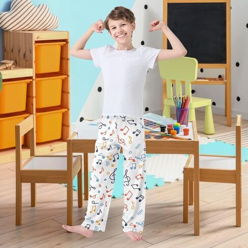 visesunny Joggers Pants for Boys Sweatpants Elastic Waist Animal Printed Long Bottoms Athletic Trousers with Pocket Size S-XL in Saudi Arabia