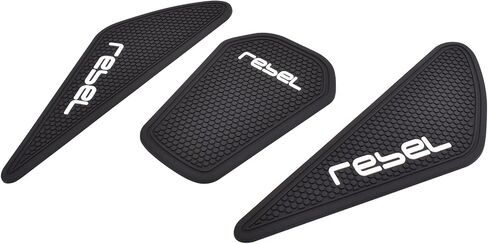 Motorcycle Fuel Gas Tank Stickers Compatible for Ho&nda Rebel CMX 250 300 500 2017-2024 Tank Grip Side Decals Anti Slip Tank Pads (B Style) in Saudi Arabia