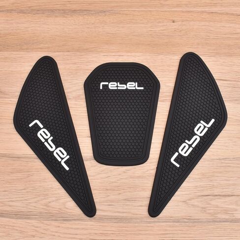 Motorcycle Fuel Gas Tank Stickers Compatible for Ho&nda Rebel CMX 250 300 500 2017-2024 Tank Grip Side Decals Anti Slip Tank Pads (B Style) in Saudi Arabia