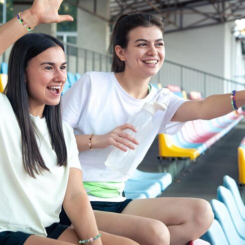 8 Pcs Baseball Game Day Bracelets Mom Bracelets Beaded Stretch Bracelets Stackable Sports Baseball Charm Bracelet Accessories for Women Outfit Jewelry Gifts in Kuwait