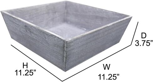 معجب بالطبيعة قطعتين من الصناديق الخشبية الصغيرة الريفية، سلة هدايا، منظم تخزين، ديكور على طراز المزرعة، حاوية صناديق تخزين خشبية، صواني عرض تزيينية لديكور المنزل in Kuwait