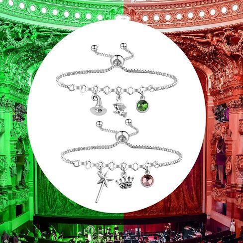 Zuo Bao Witch Inspired Bracelet Set Musical Jewelry The Musical Theater Fans Gift in Saudi Arabia