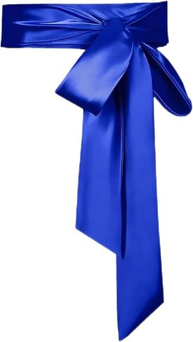 حزام الوشاح الساتين لزفاف الزفاف وصيفات الشرف مناسبة خاصة حزام 2.5 '' in Kuwait