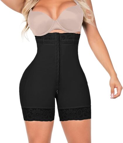LO NUESTRO Faja Shorts Tummy Control Butt Lift Bbl Shorts Colombian Faja Strapless Faja Short Faja Control de Abdomen in Saudi Arabia