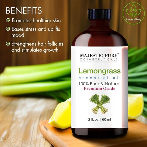 MAJESTIC PURE Lavender Essential Oil - 2 fl oz in Kuwait