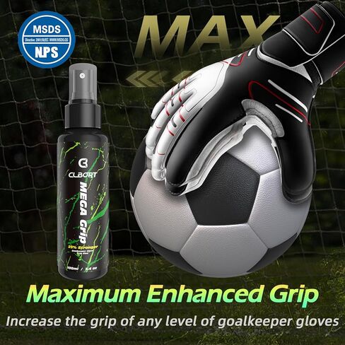 حزمة رذاذ قفاز حارس المرمى، تحتوي على رذاذ قبضة حارس المرمى 100 مل معتمد من MSDS + رذاذ غسيل وإعداد قفاز حارس المرمى 100 مل in Kuwait