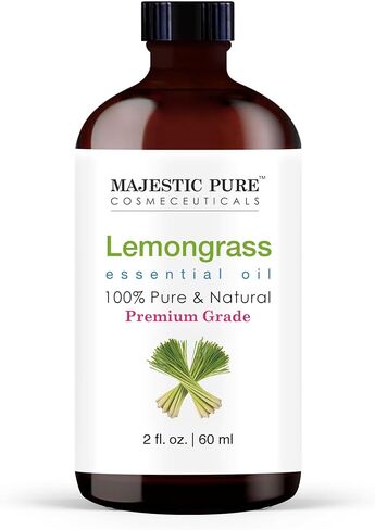 MAJESTIC PURE Tea Tree Essential Oil | 100% Pure and Natural Tea Tree Oil | Premium Grade Essential Oils for Hair Care, Home Diffusers, Skin, Aromatherapy, Massage and Humidifiers | 2 Fl Oz in Kuwait