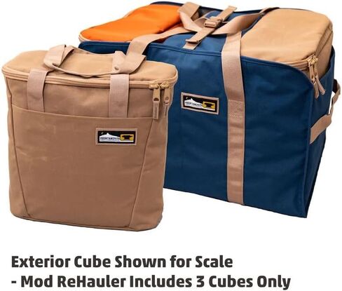 Mountainsmith Modular ReHauler 3, Lightweight and Durable Travel Storage System, Camping, Tailgating, Organization Kit with Color-Coded Packing Cubes, Denim in Saudi Arabia