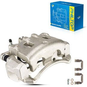 PHILTOP 18-B5056 Front Left Side Disc Brake Caliper Assembly Fit for Chevrolet Captiva Sport 2012-2015, Equinox 2007-2009, Pontiac Torrent 2007-2009, Saturn Vue 2008-2010, Suzuki XL-7 2007-2009
