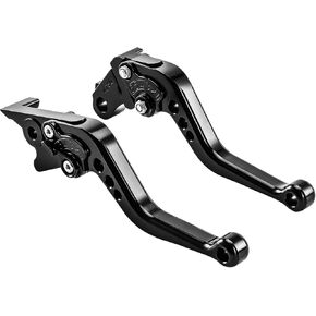 KAX Short Brake and Clutch Levers 2pcs Fit for GROM 2014-2016 CBR250R 2011-2013 CBR500R CB500F X 2013-2020 GROM MSX125 2014-2022 Monkey z125 2014-2022 Motorcycle Levers