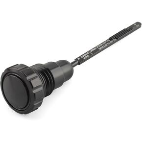 النفط Dipstick دراجة نارية خزان الزيت Dipstick ملاءمة لهارلي 2007-2016 Touring Electra Glide Road Road Road King Street Glide (Chrome)