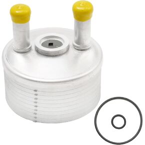 24117551091 Oil Cooler, Replacement for Mini Cooper Hatchback S (R53) 2005-2006 Convertible S (R52) 2005-2008 Coupe Base S JCW (R58) 2012-2015, Replaces 05142816AA